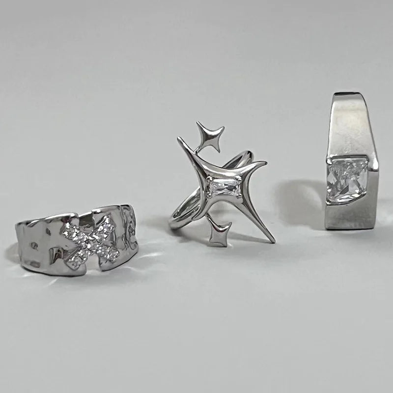 Woman Star Rings