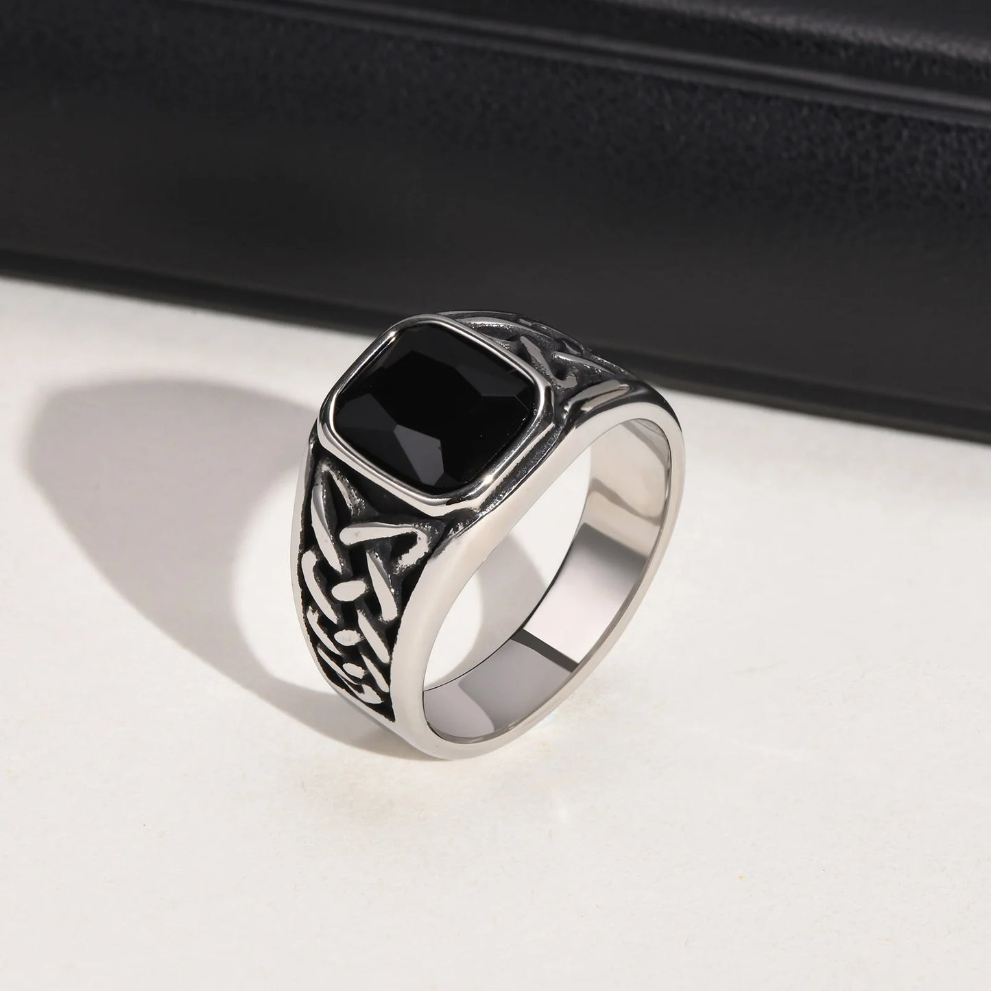 Mens Stone Rings