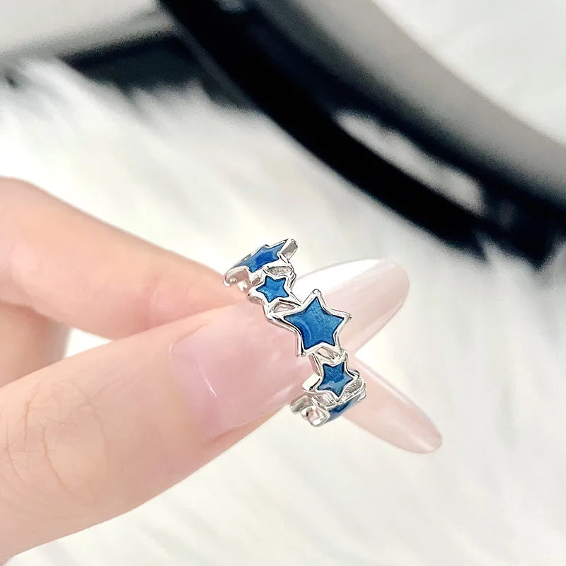 Woman Star Rings