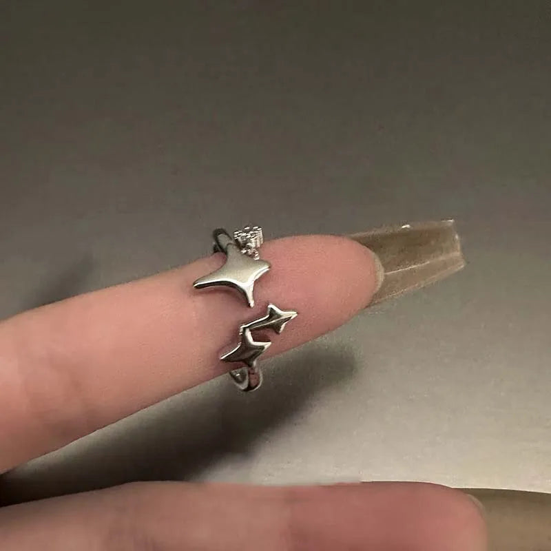 Woman Star Rings