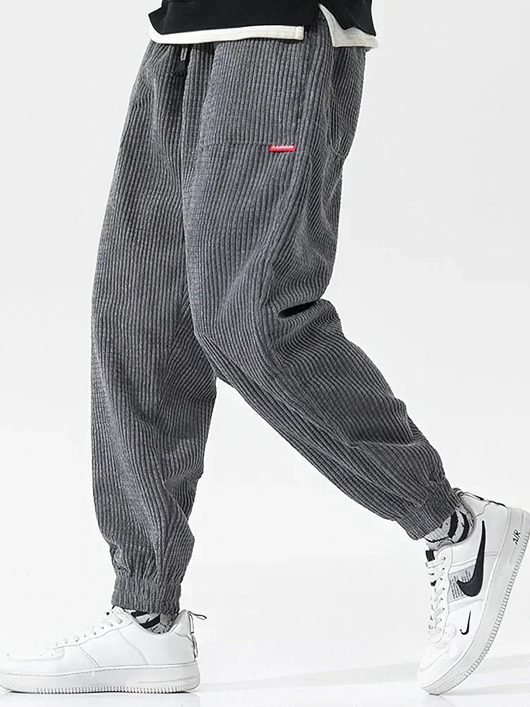 Baggy Corduroy Relaxed Fit Pants