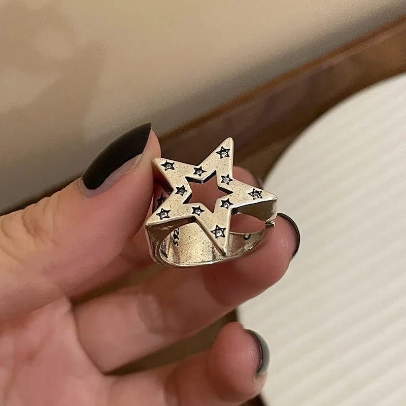 Woman Star Rings