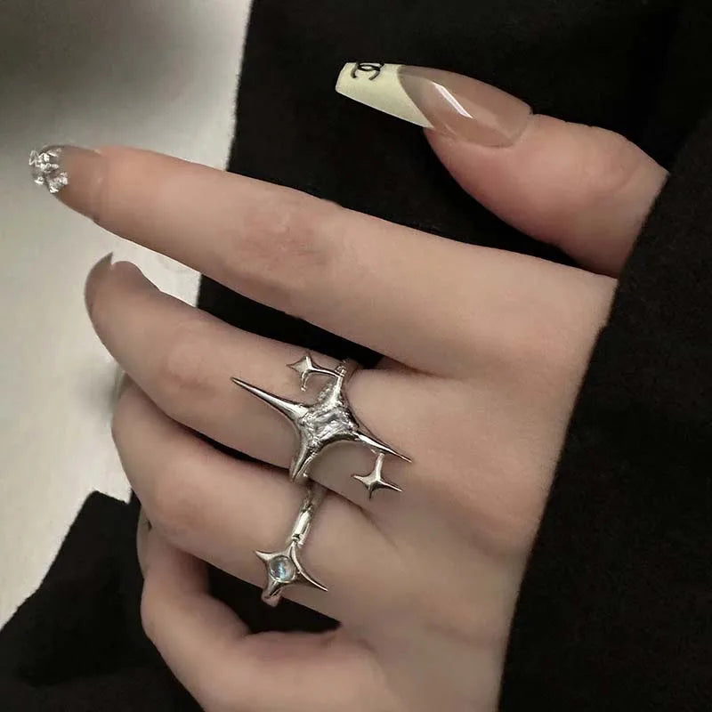 Woman Star Rings