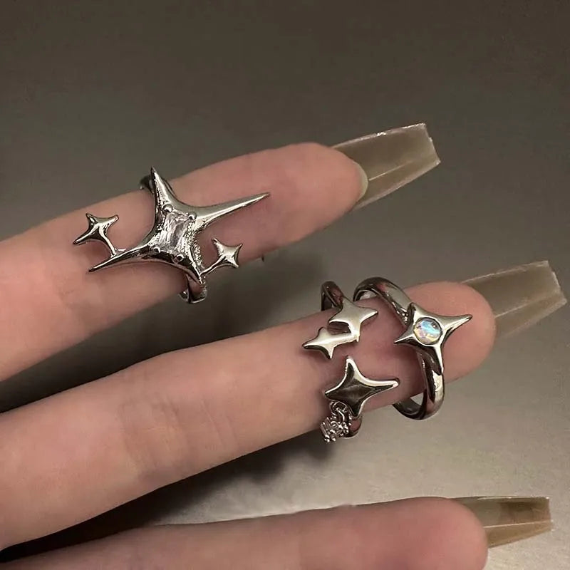 Woman Star Rings